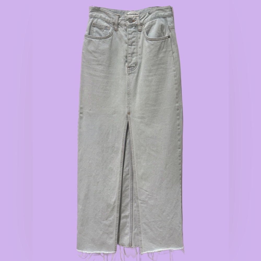 🍒 THE FRANKIE SHOP - Denim Jean Skirt